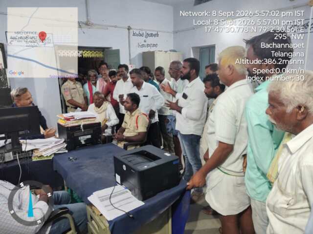 కొడవటూరులో గొర్రెలు, మేకల షెడ్ల వివాదం  87 మందిని బైండోవర్ చేసిన బచ్చన్నపేట పోలీసులు